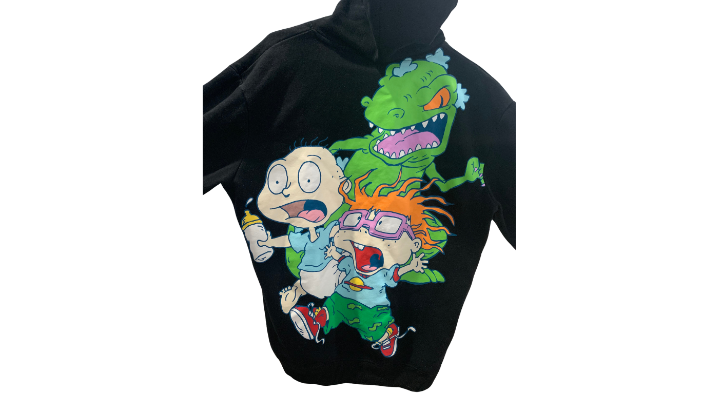 Rugrats Retro Hoodie - Nostalgia Redefined, L