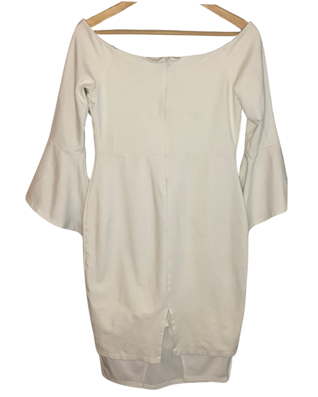 Lulu’s Elegant Off-Shoulder Sheath Dress, L