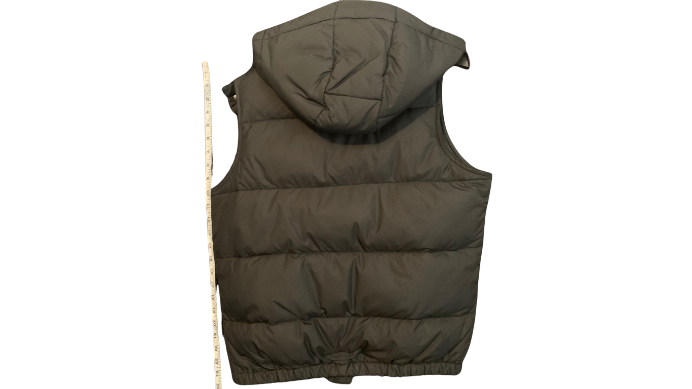 Ralph Lauren Men’s Quilted Down-Filled Puffer Vest with Hood, L