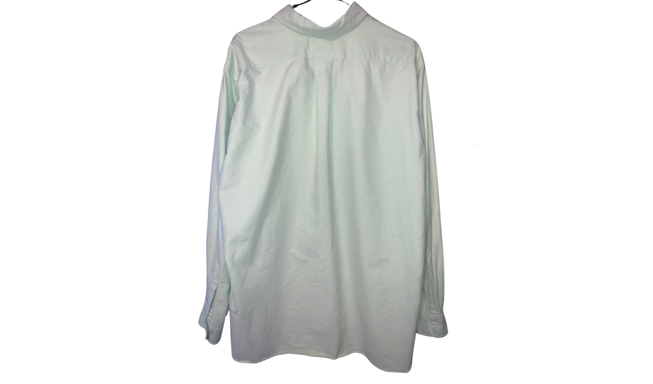 Ralph Lauren Classic Fit Button-Down Collar Shirt for Men; XL