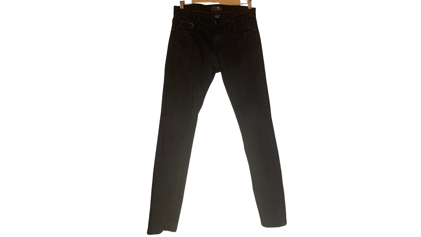 Denim Black Slim Fit Jeans, 32x32