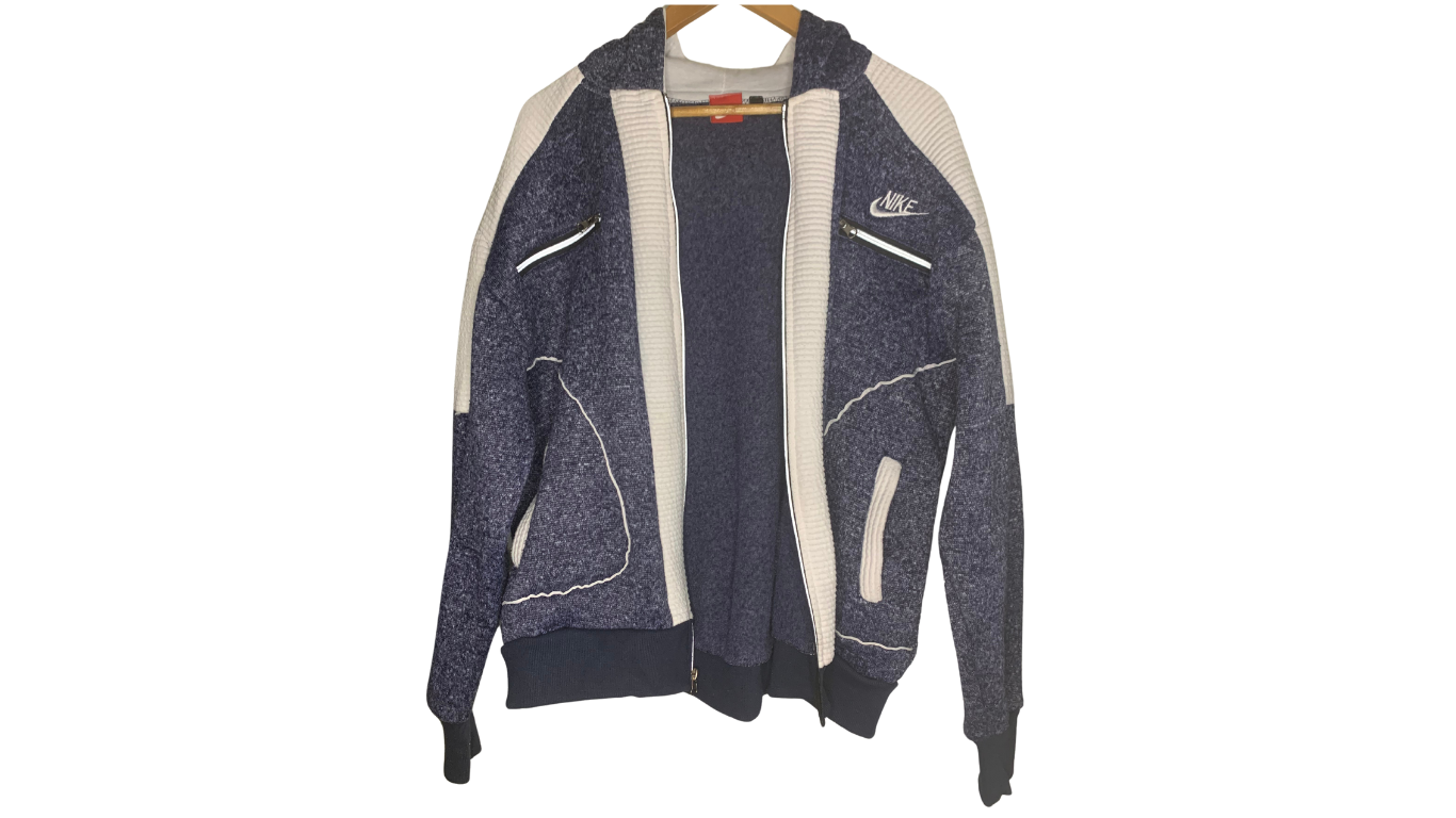 Nike Contrast Panel Zip-Up Jacket, M