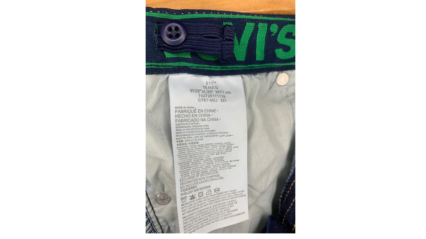 Levi's 511 Slim Fit Jeans, 28x30