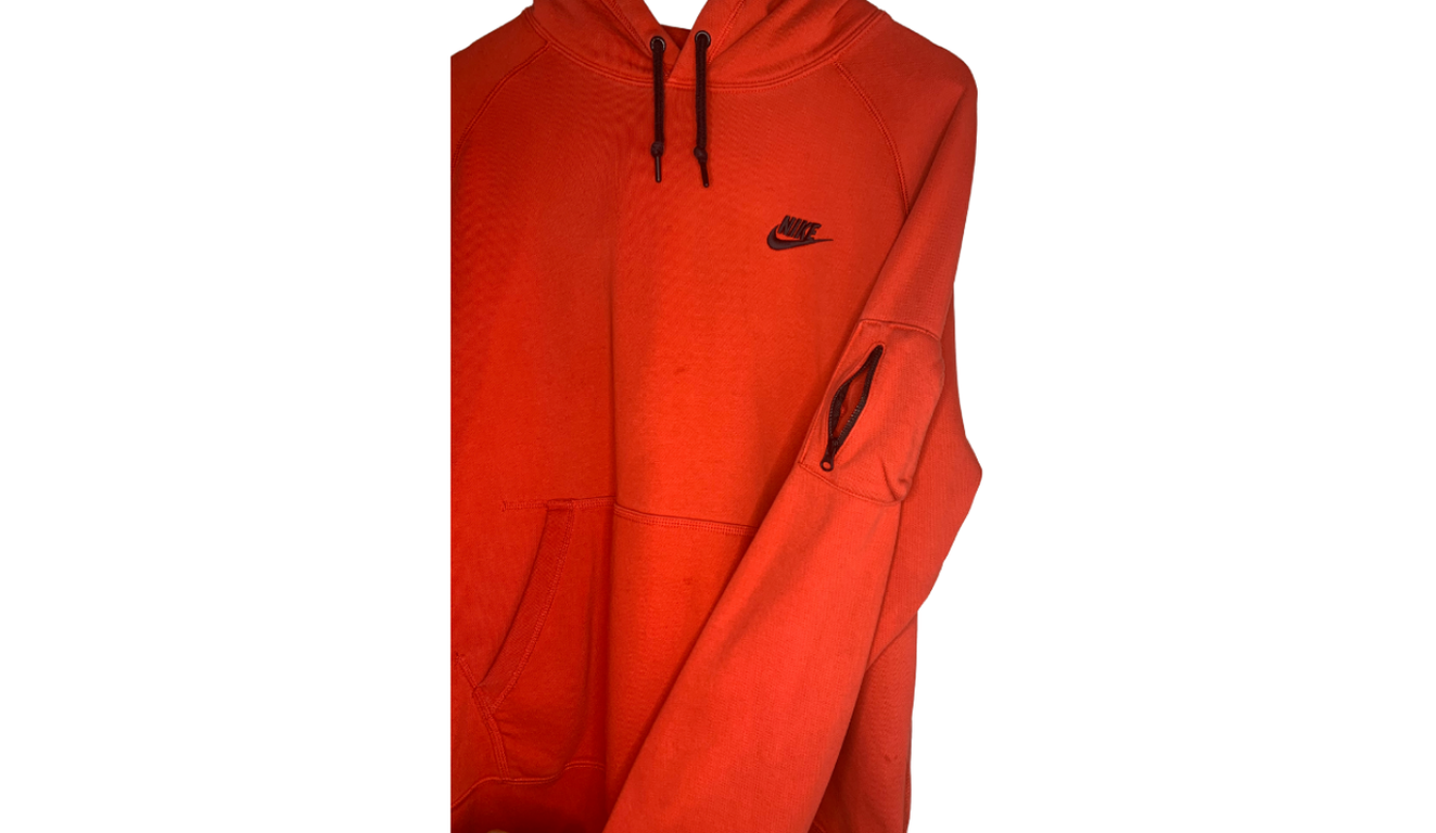 Bold Red Nike Sportswear Hoodie, XL