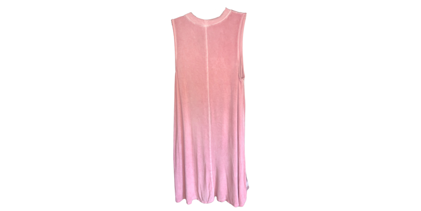 American Eagle Blush Pink Sleeveless Midi Dress, M