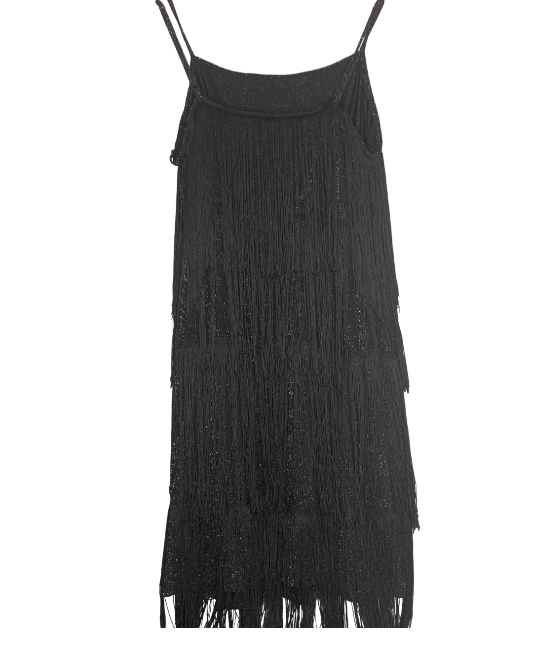 Women's Fringe Flapper Dress, L