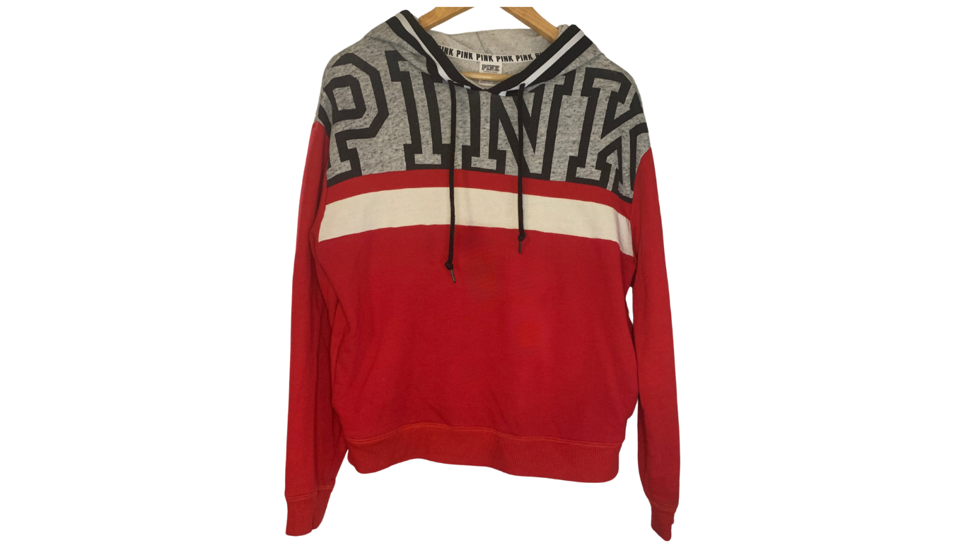 PINK by Victoria's Secret Colorblock Hoodie, S/M