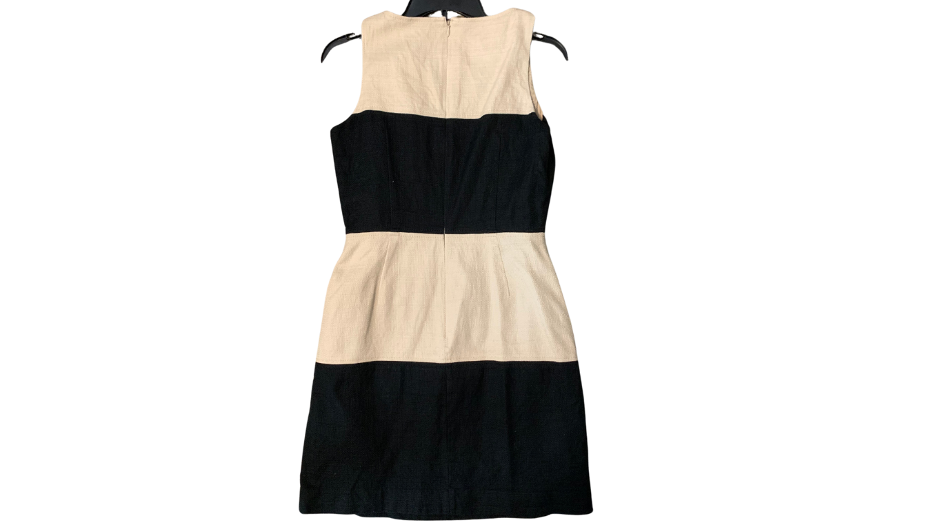 Banana Republic Color Block Sheath Dress with Front Pockets; S