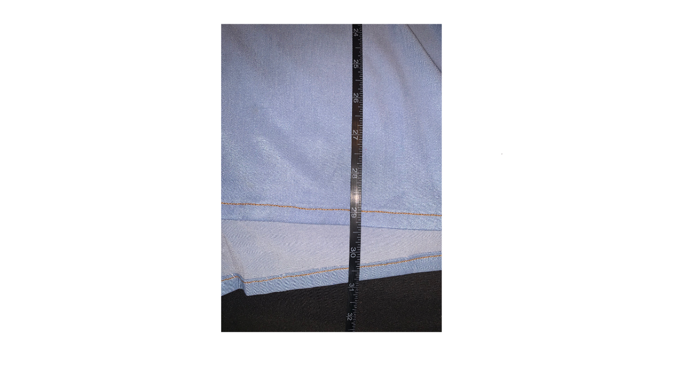 Light Blue Short-Sleeve Belted Romper; L