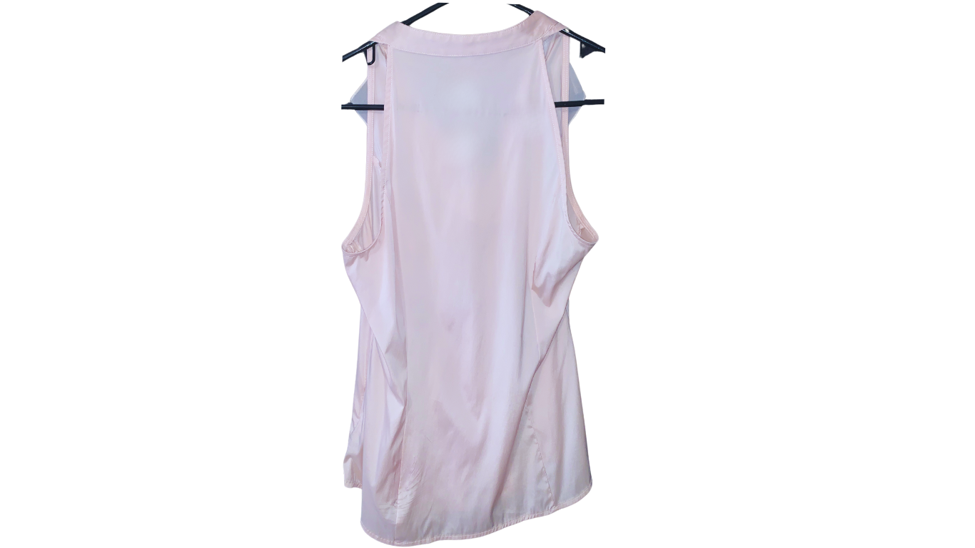 Soft Pink Tank Top; M