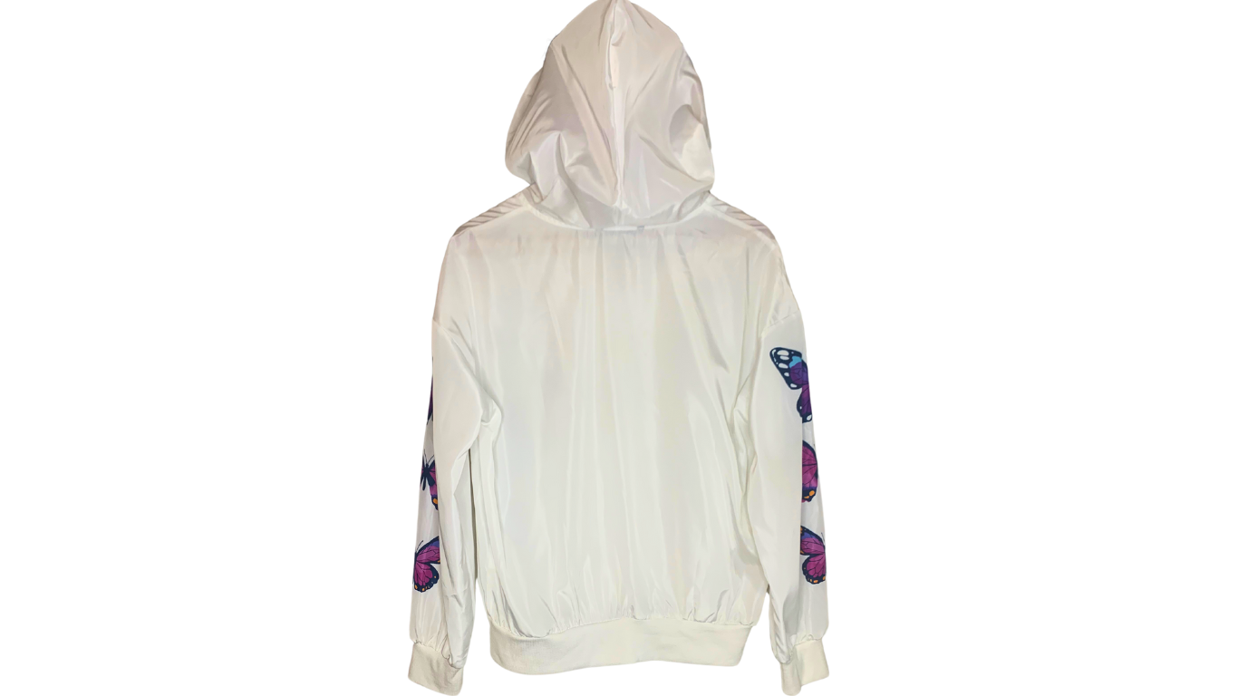 Butterfly Dreams Light Rain Jacket, XS/S