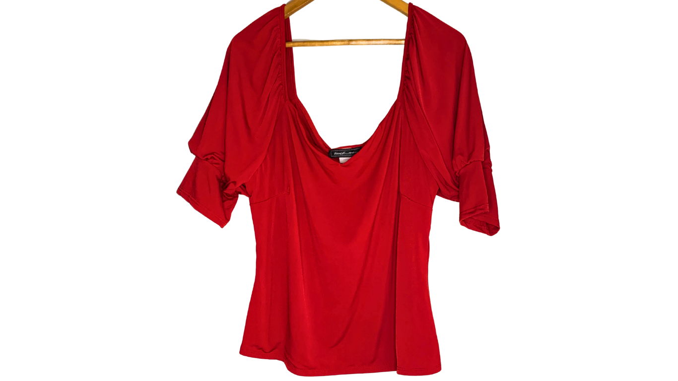Scarlet Off-the-Shoulder Top, 2x