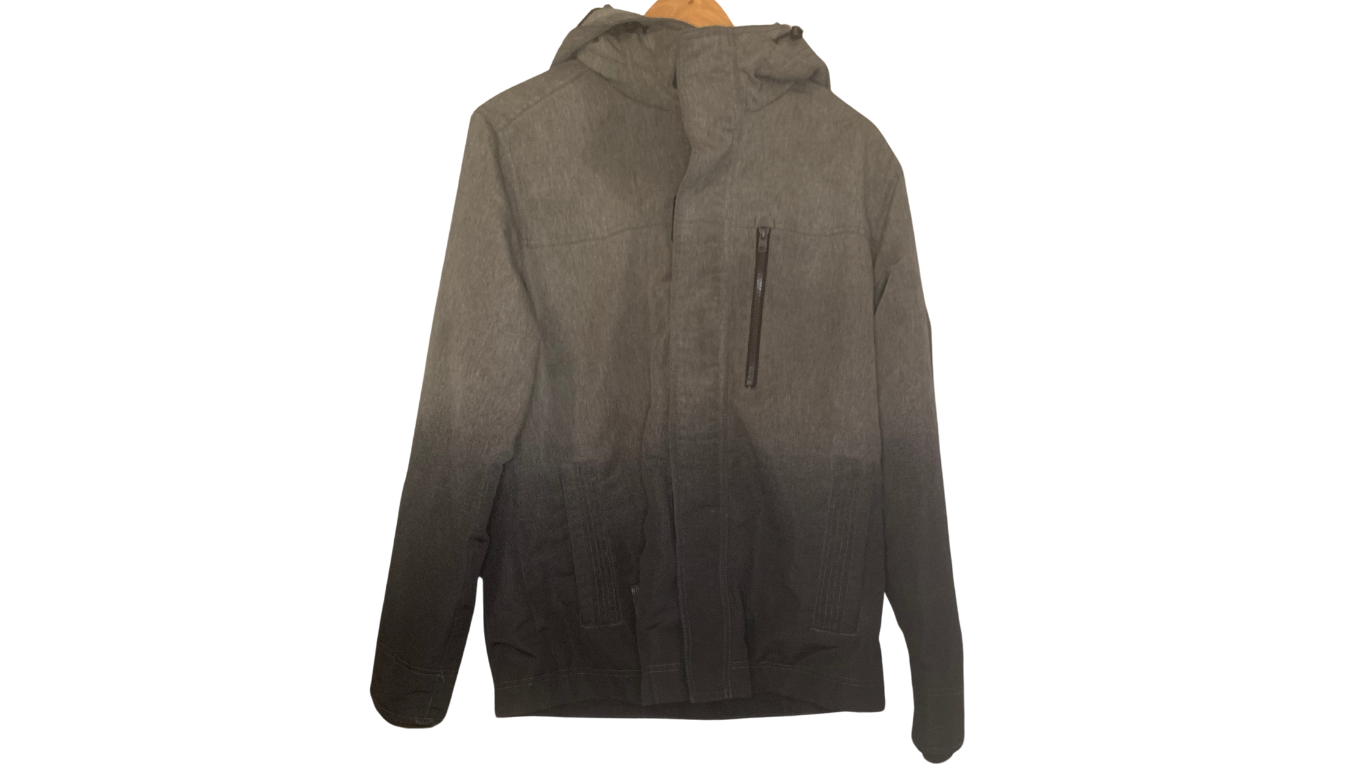 Hollister Grey Ombre All-Weather Coat, M