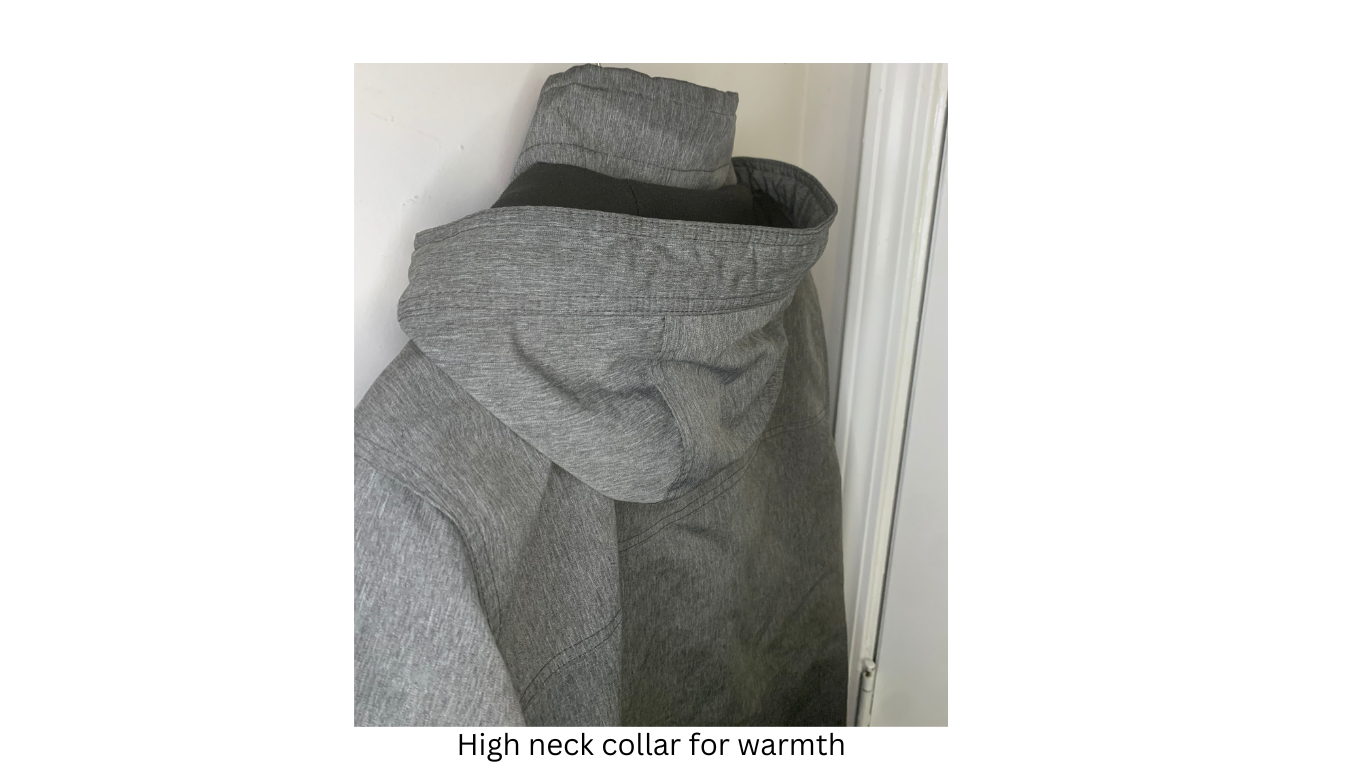 Hollister Grey Ombre All-Weather Coat, M