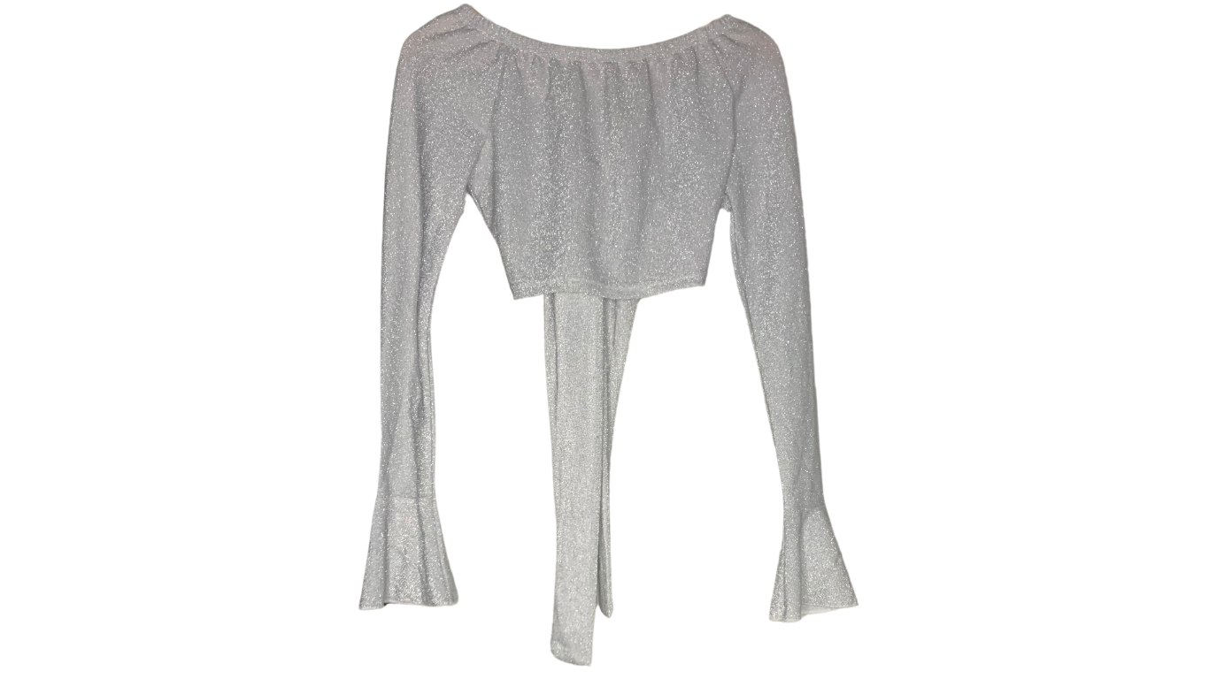 Glamorous Glitter Bell Sleeve Set, L/XL