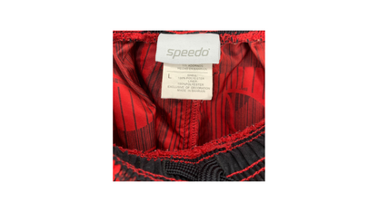 Speedo Tropical Print Swim Trunks, L