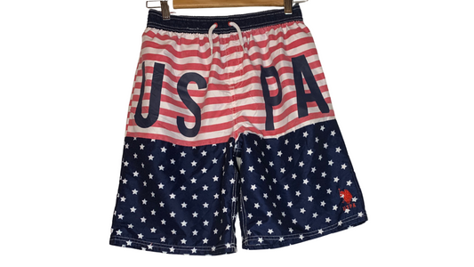 USPA Patriotic Swim Trunks, L