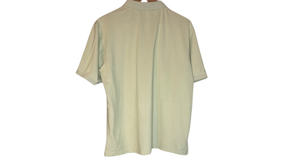 Stretch Cotton Pique Polo Shirt, L