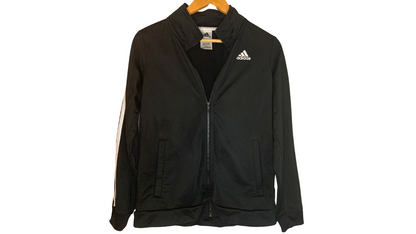 Adidas Classic Black Track Jacket, L