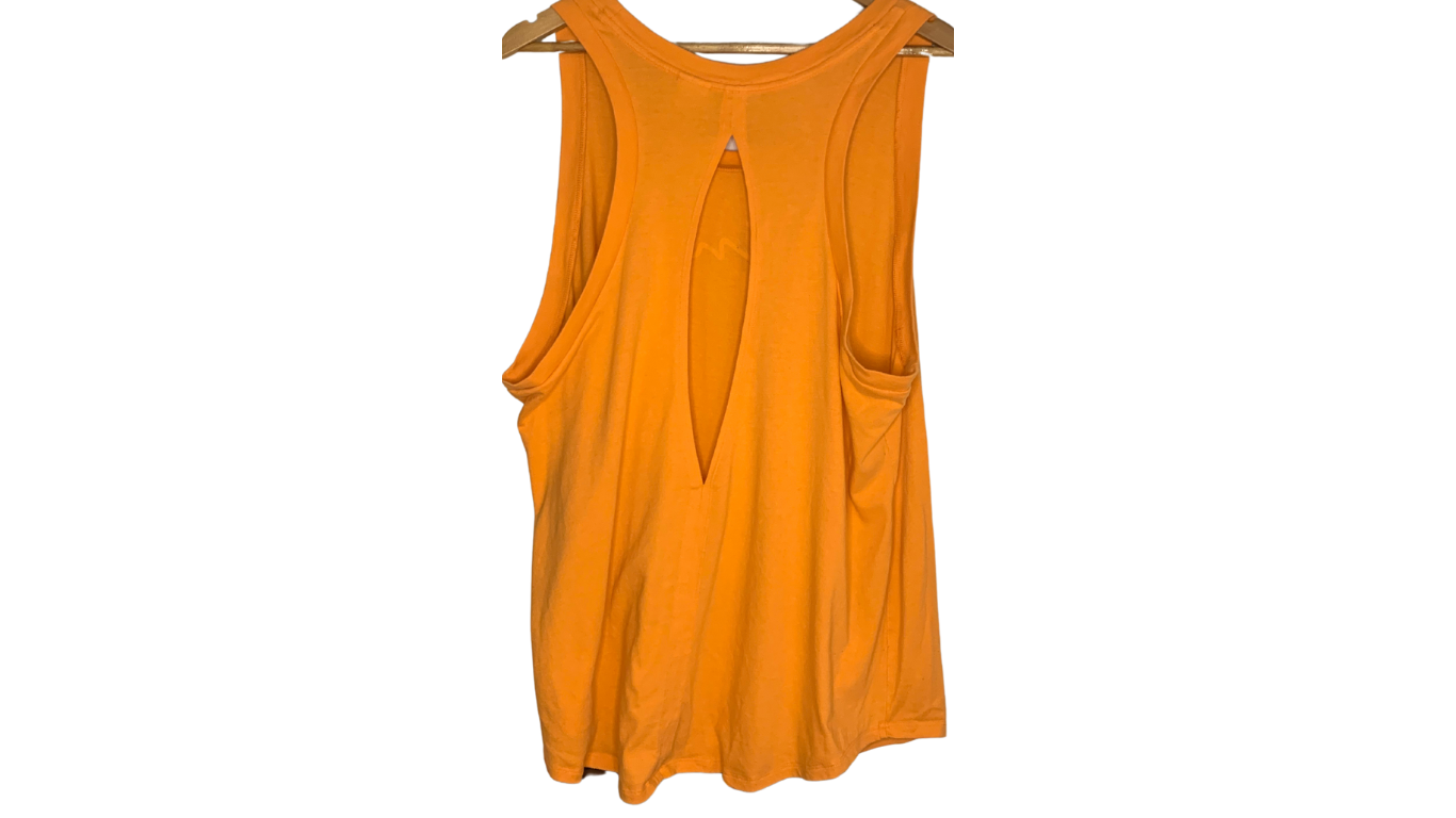 Bold Orange Sleeveless Tank by PINK from Victoria's Secret, 2x