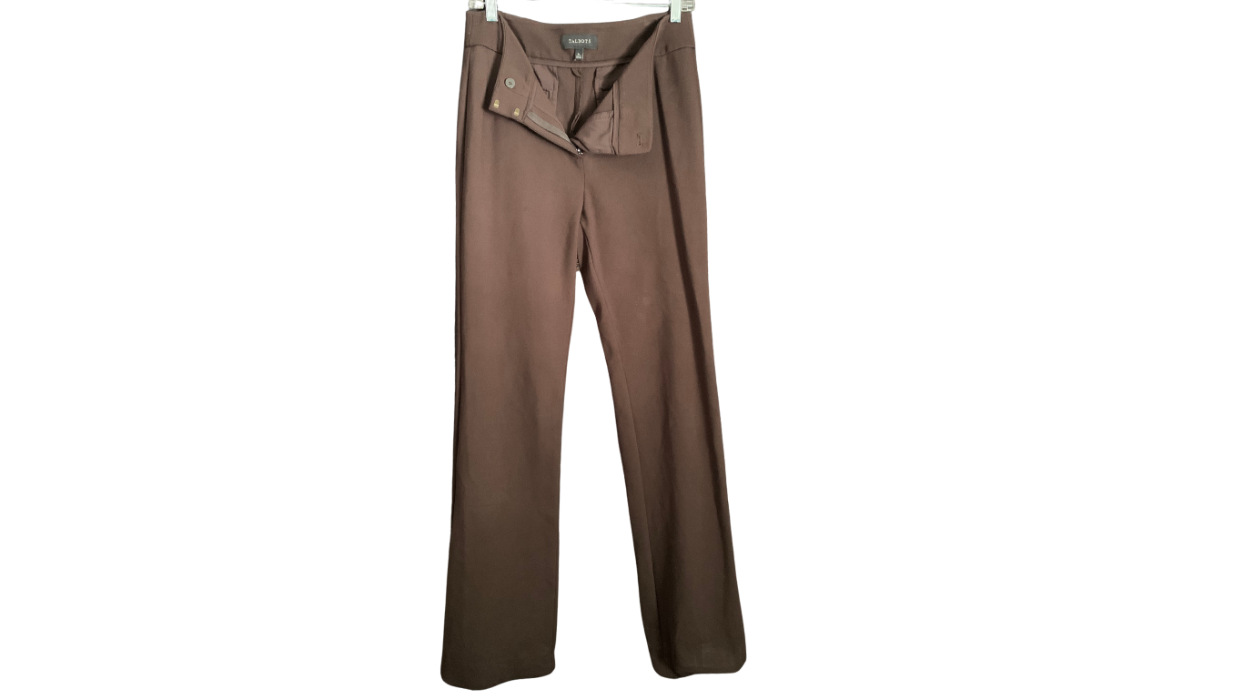 Talbots Tall Women’s Classic Fit Dress Pants; size 6L