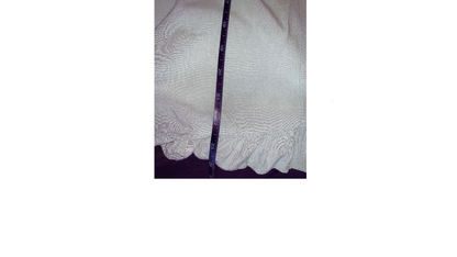 Bohemian Style Lace-Trimmed Romper; L