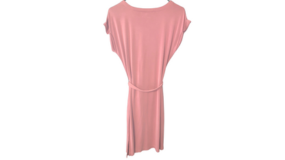Mauve Modal Dress with Hip Tie, S/M