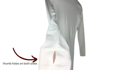 Sleek White Long Sleeve Bodysuit, M