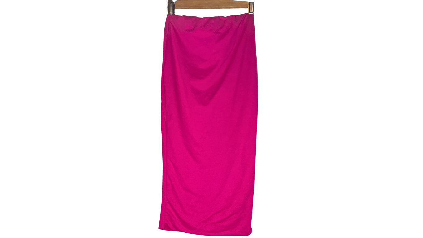Sassy Pink Tube Dress, XS