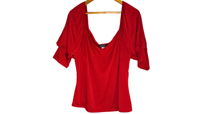 Scarlet Off-the-Shoulder Top, 2x