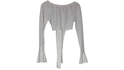 Glamorous Glitter Bell Sleeve Set, L/XL