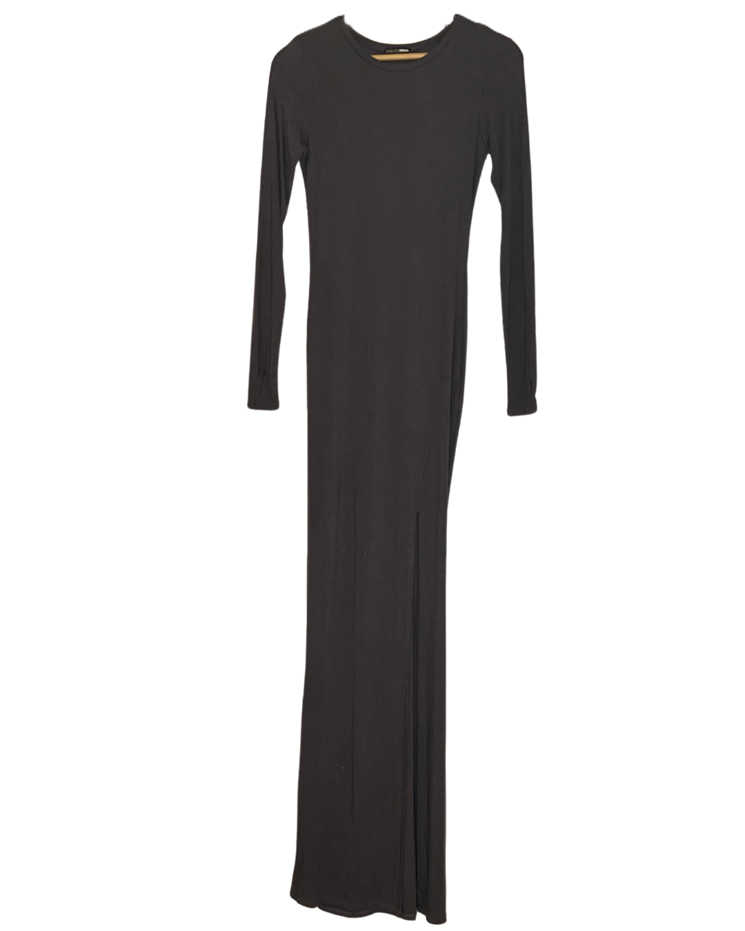 Long-Sleeve Maxi Dress for Tall Women; M